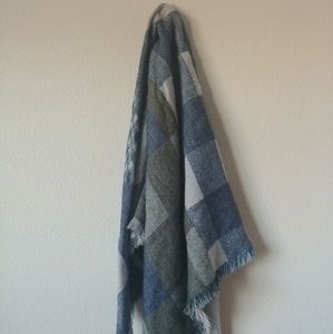 Plaid Blanket Scarf